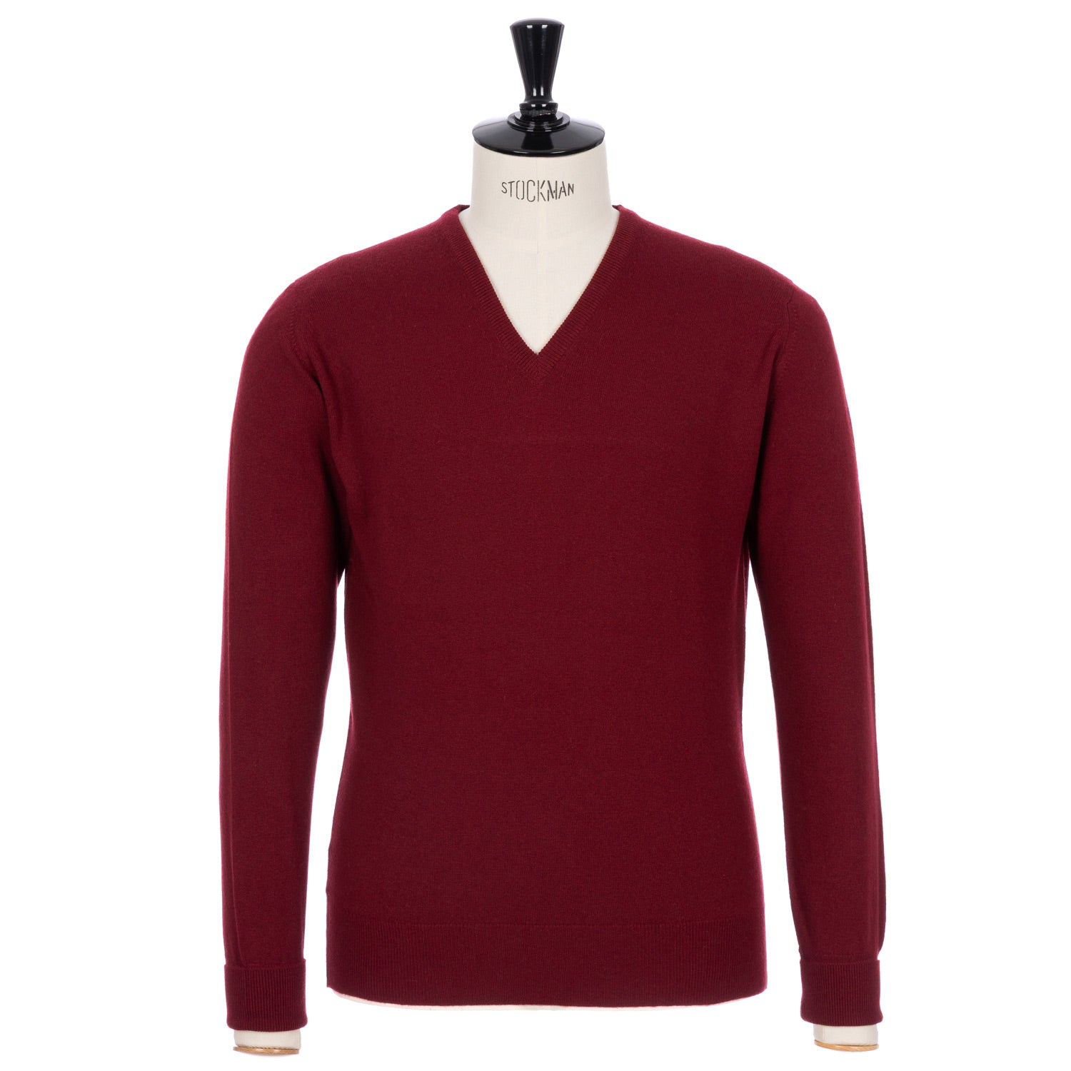Sweater "Oxton Vee" made from fine Scottish 1 Ply Cashmere